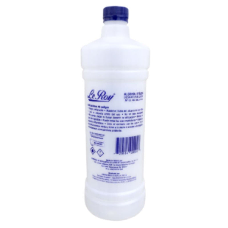 Alcohol desnaturalizado leroy 1000ml