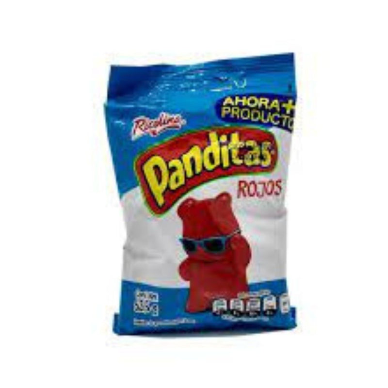 Ricolino panditas rojos 60 gr.