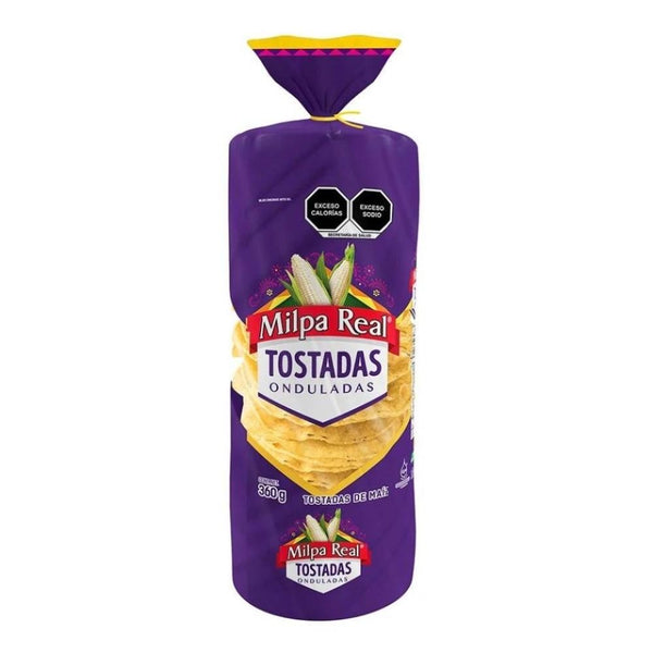 Tostada ondulada tubo 360g m r