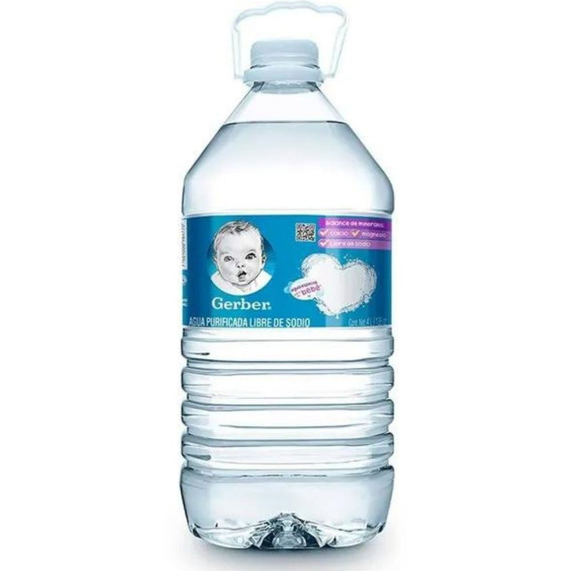 Agua gerber nestle 4lt