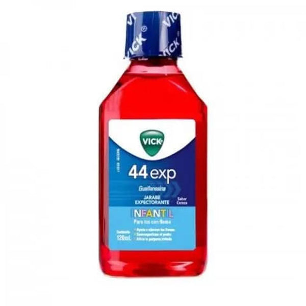 Vick 44 expec jarabe 120ml infantil cereza