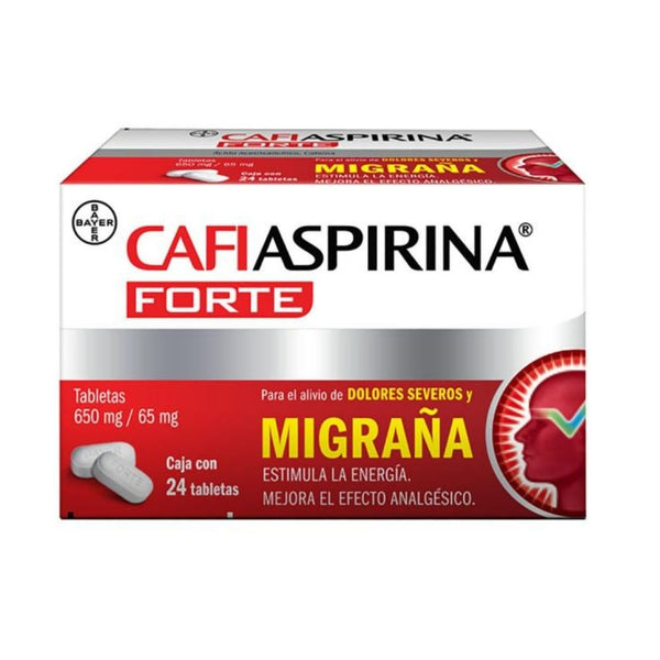 Cafiaspirina forte 24 tabletas