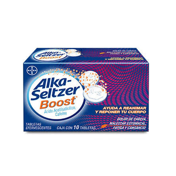Alka seltzer boost 10 tabletas
