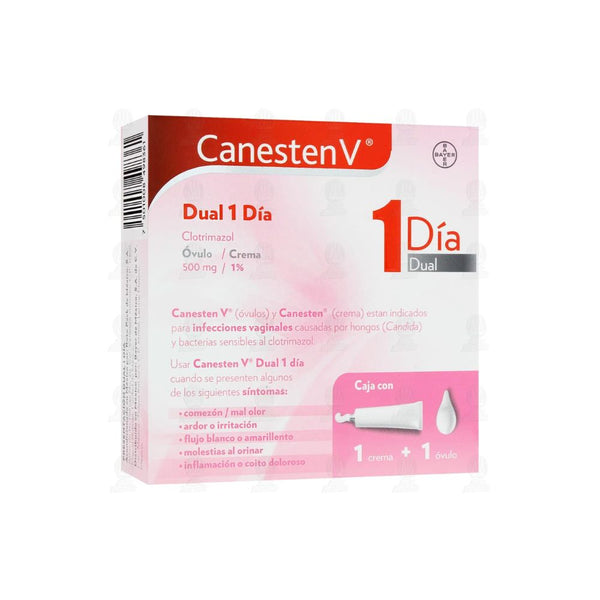 Canesten v 1 ovulo+crema 500mg