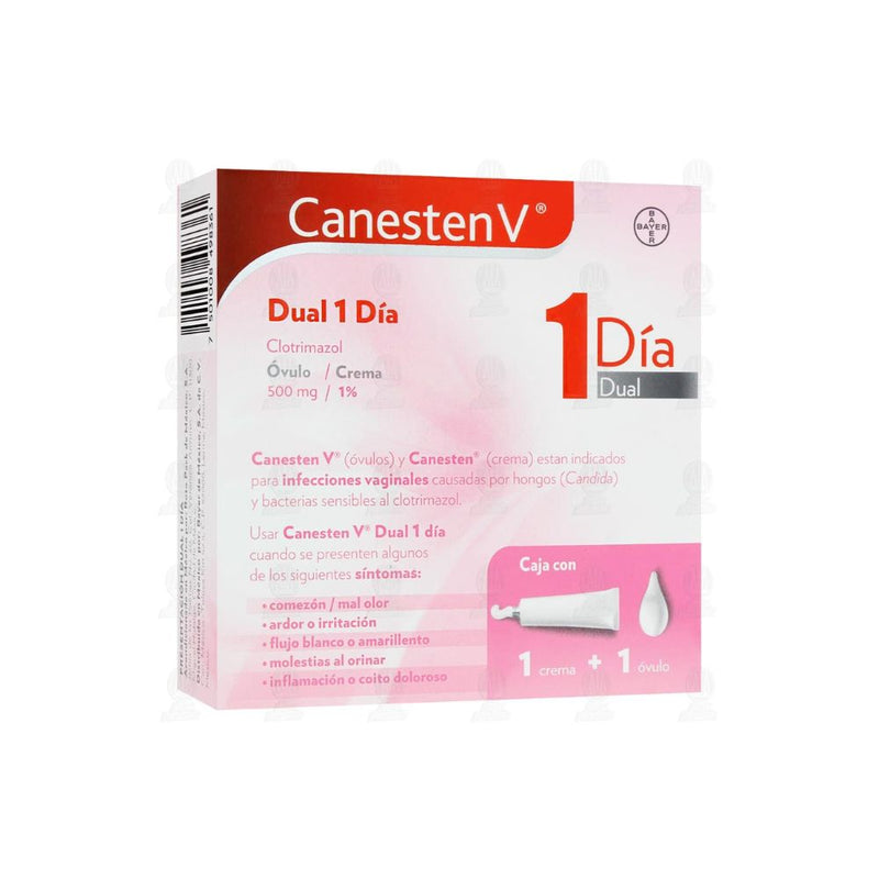 Canesten v 1 ovulo+crema 500mg