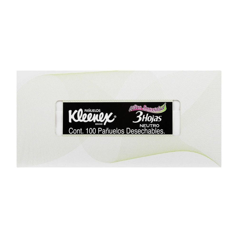 Panuelos kleenex neutro con 120 piezas