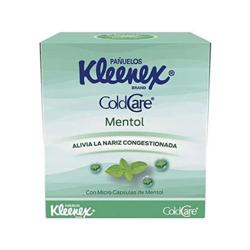 Panuelos kleenex mentol 60 piezas
