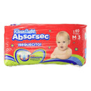 Pañal kleen bebe absorsec unisex med 40 piezas