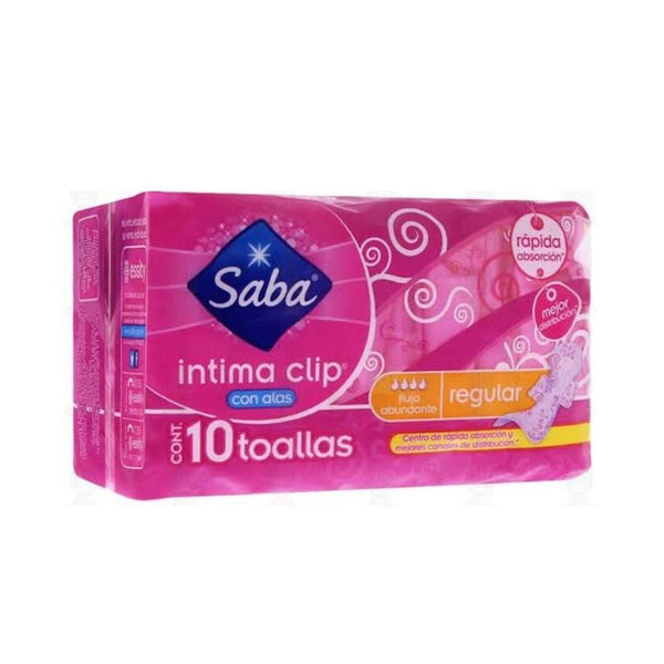 Toallas saba clip con alas con 10