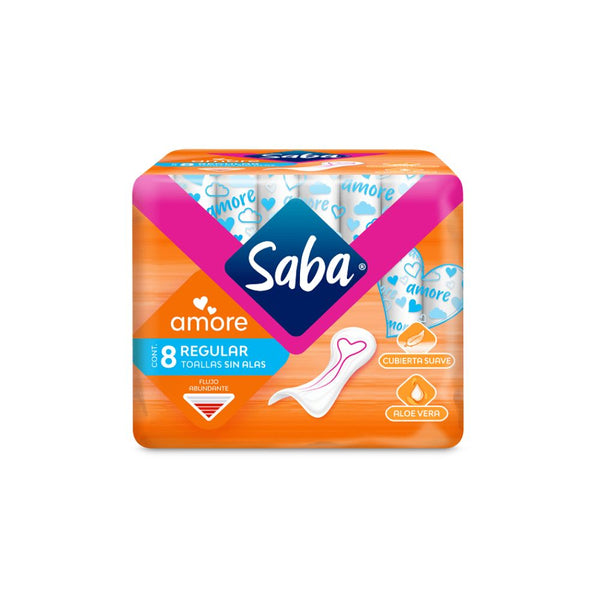 Toallas saba amore sin alas 8 pieza