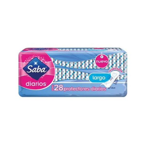 Panty protec saba largos 28 piezas