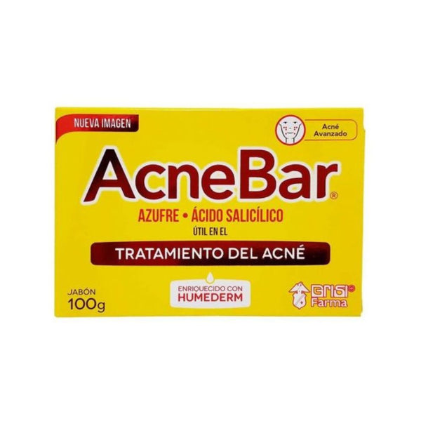 Jabon acnebar 100gr