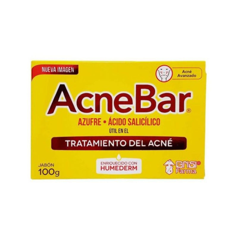 Jabon acnebar 100gr