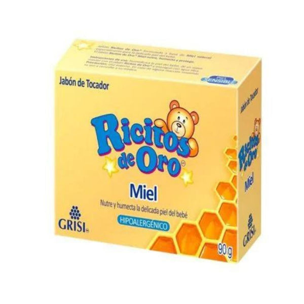 Jabon ricitos de oro miel 90gr