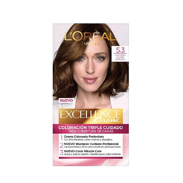 T imedia excell 5.3 castaño claro dorado