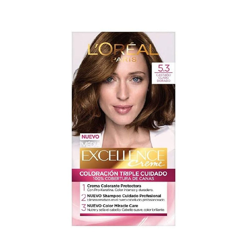 T imedia excell 5.3 castaño claro dorado