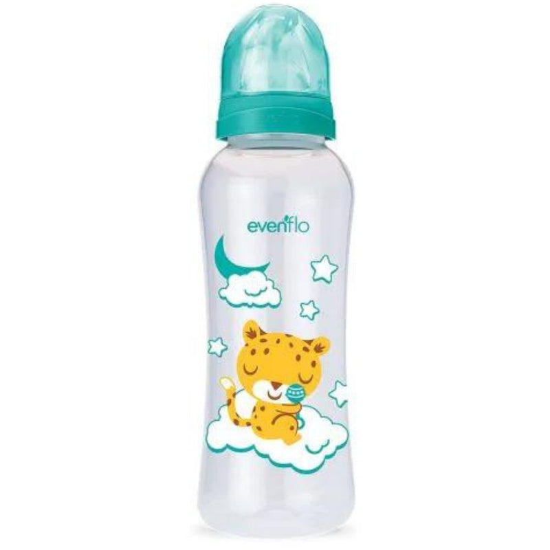 Biberon eve transparente con figura 80z