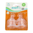 Mamila evenflo silicon anatomica con 4