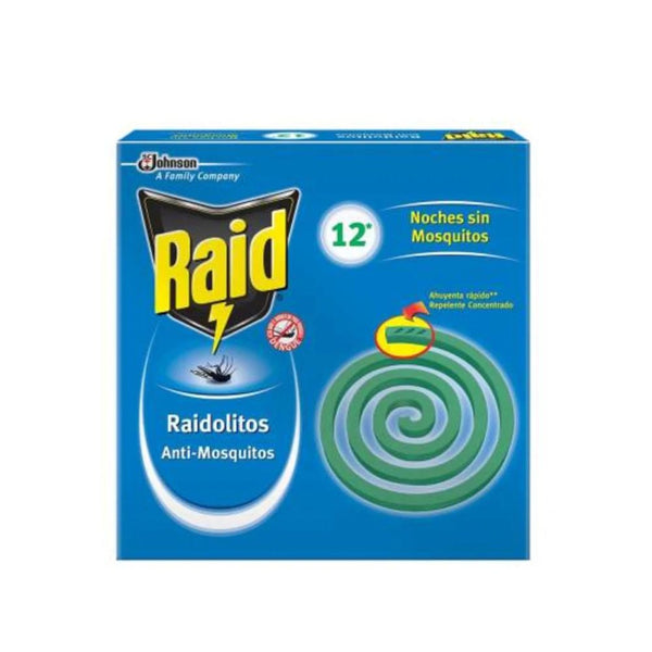 Raidolitos insecticida iral 12 pieza