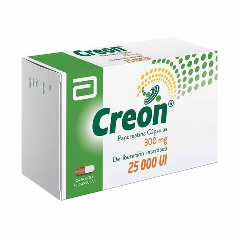 Creon 25,000 30 capsulas 300mg
