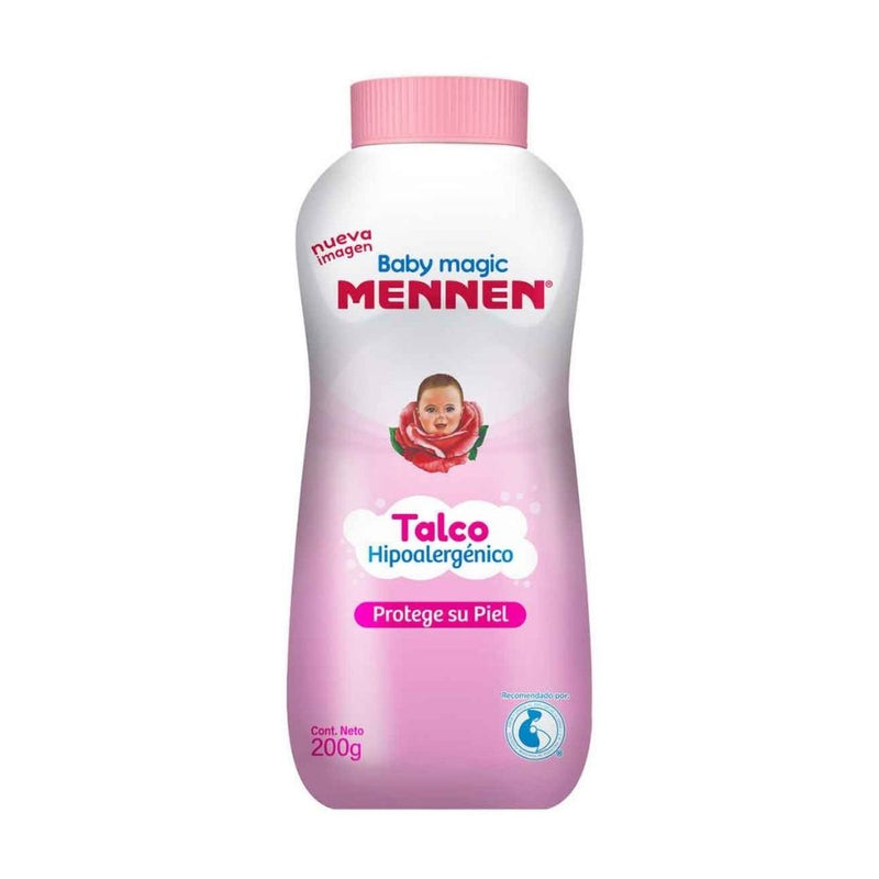 Talco mennen rosa 200gr