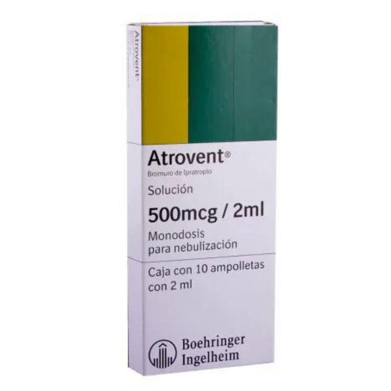 Atrovent solucion 10 ampolletas 2ml