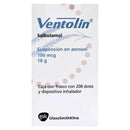 Ventolin suspension aero 18 ds