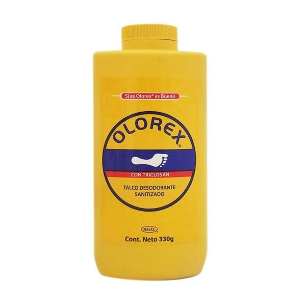 Talco olorex amarillo 330g