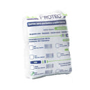 Gorro blanco con 100 piezas