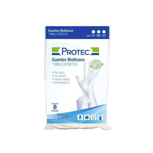 Guante multi protec vinil mediano 8