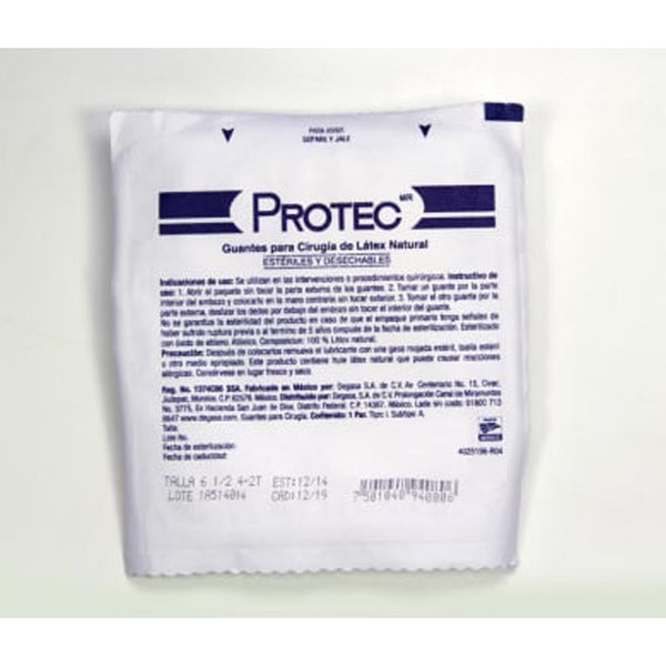 Guante cirujano protec 6/2