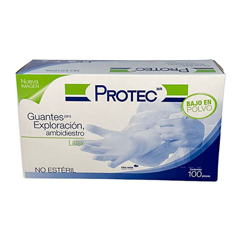 Guante exploracion esteril mediano 100 piezas