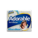 Adorable servilletas con 100