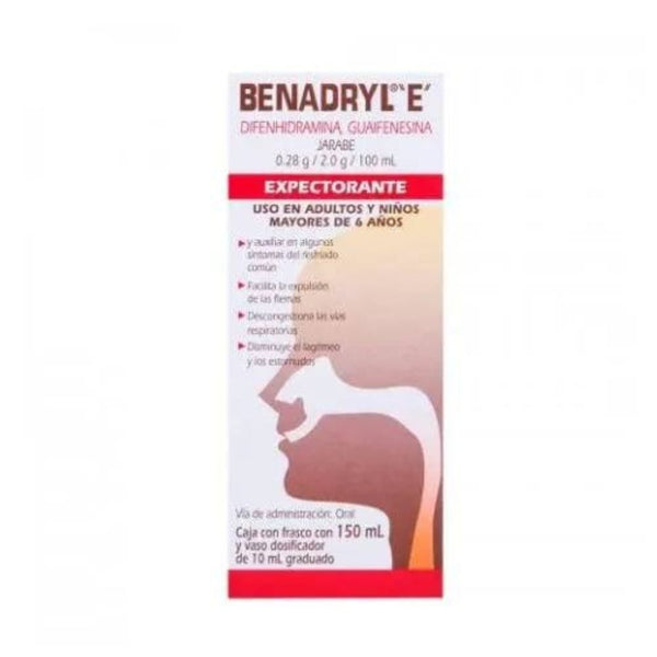 Benadryl e jarabe 150ml