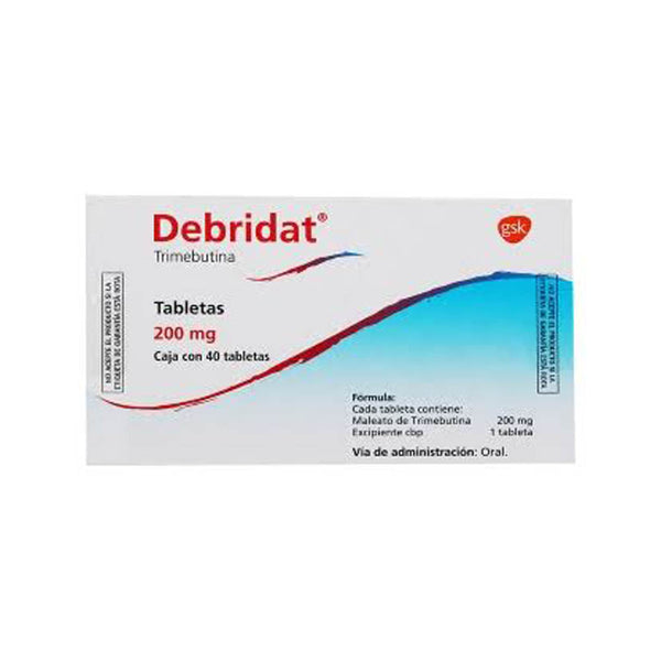 Debridat 40 tabletas 200mg