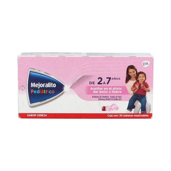 Mejoralito pediatrico 30 tabletas mast 80m