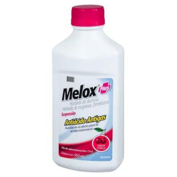 Melox us cereza suspension 360ml aluminio / magnesio / dimna