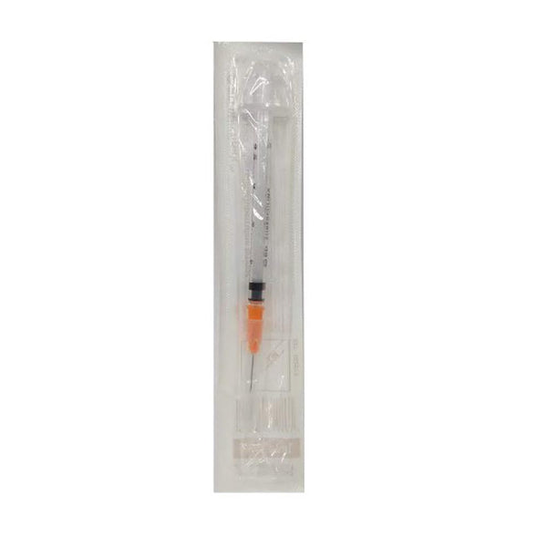 Jeringa aplastik aguja 25x16 1ml
