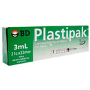 Jeringa aplastik aguja21x32 3ml5