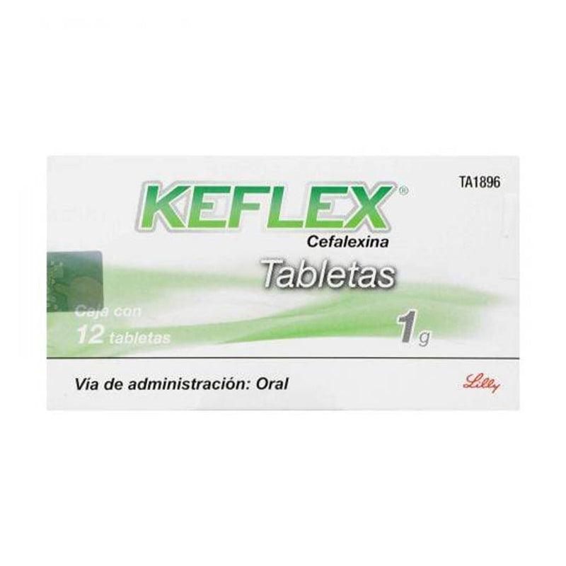 Keflex Table Keflex 12 tabletas 1gr