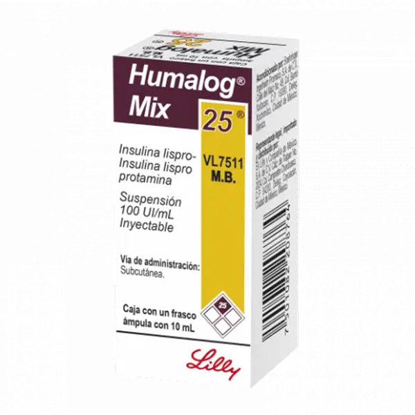 Humalog mix 75/25 100 u/10ml r