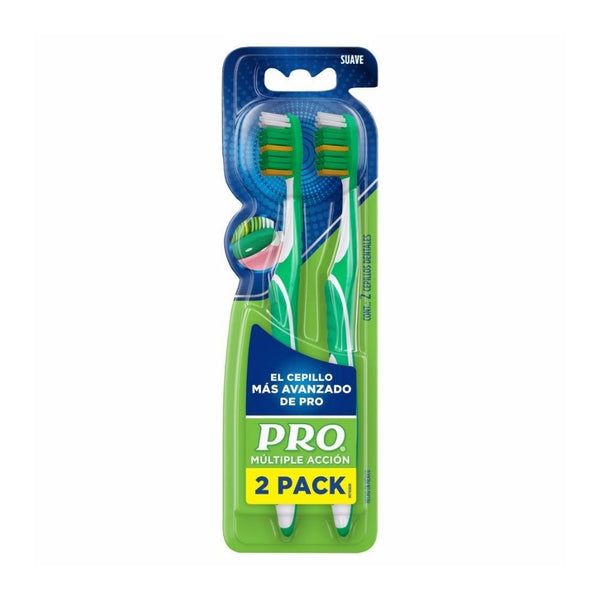 Cepillo dental pro multie acc 2 piezas