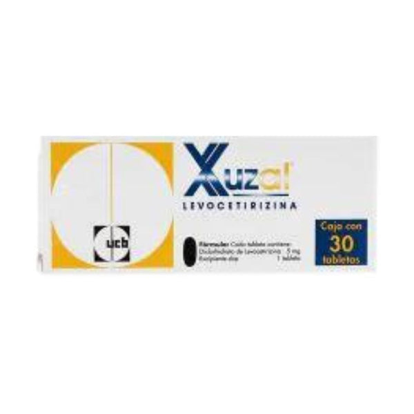 Xuzal 30 tabletas 5mg