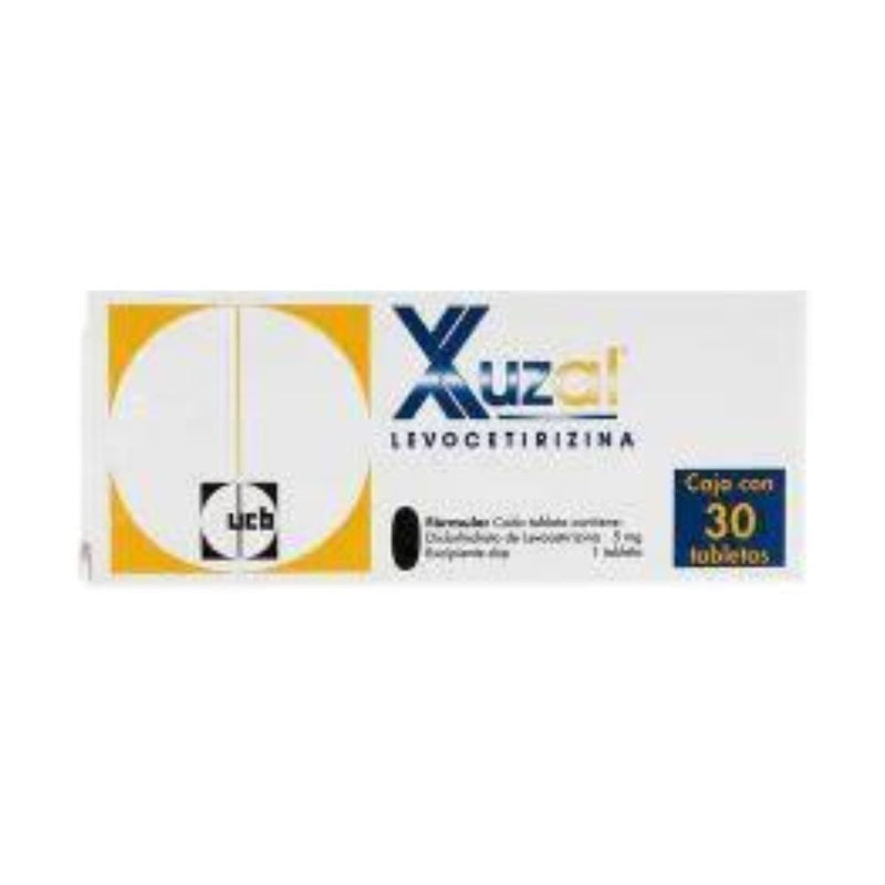 Xuzal 30 tabletas 5mg