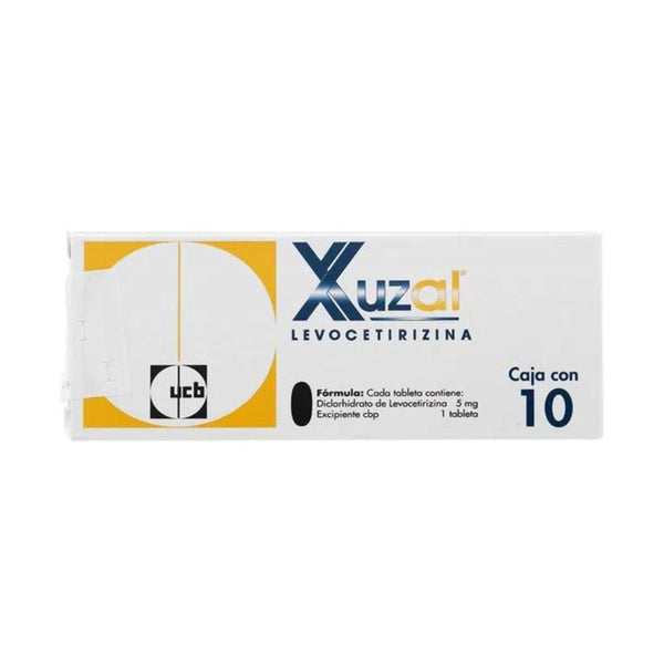 Xuzal 10 tabletas 5mg