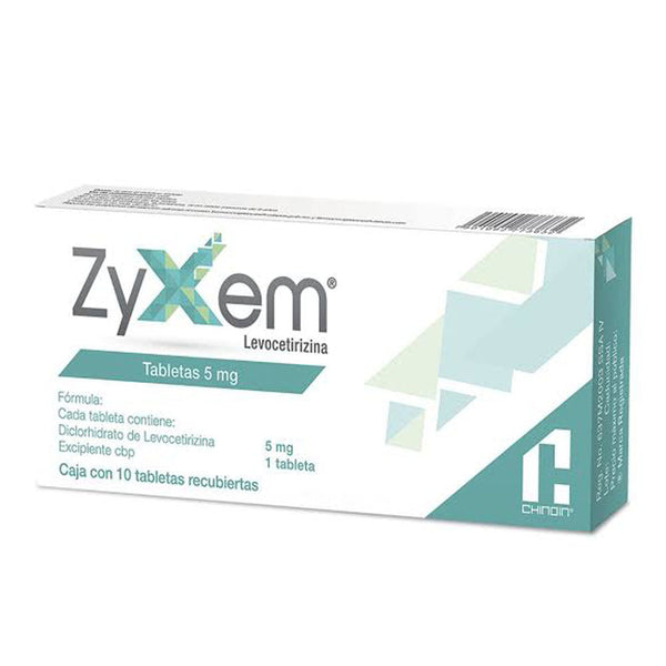 ZYXEM 10 TABS 5MG