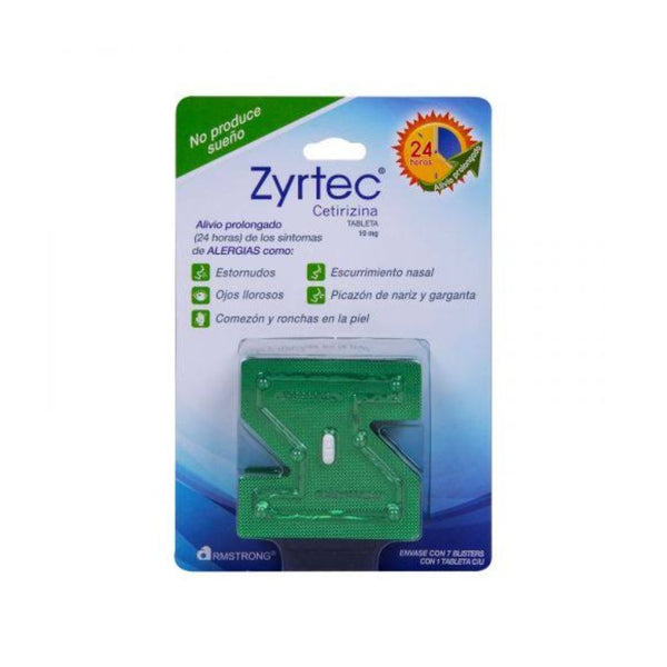 ZYRTEC 7 TABS 10MG