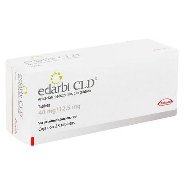 Edarbi cld 28 tabletas 40mg/12.5mg