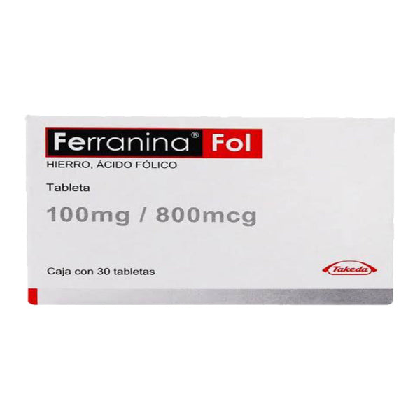 Ferranina fol 30 grageas