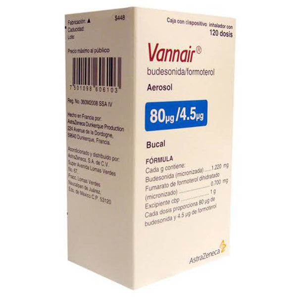 Vannair aero 80ug/4.5ug